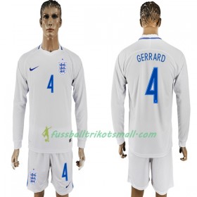 Fußballtrikots England Gerarrd 4 WM 2018 Langarm Heimtrikotsatz kaufen